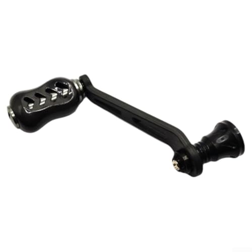 Karbonfaser-Einzel-Wipparmgriff für DAIWA für FUEGO Salamandura Rollen, Schraubmontage, Doppellager ausgestattet (grau) von Lioaeust