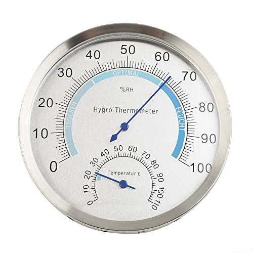 Klimatest Präzisions-Hygrometer Thermometer Analog Raumklimastation von Lioaeust