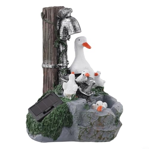 Kreative Solar-Gartenfigur Eichhörnchen zur Verschönerung des Außenbereichs (Ente) von Lioaeust
