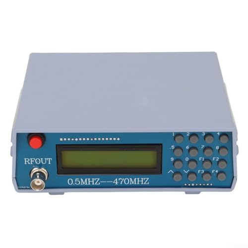 Lioaeust 0,5 MHz - 470 MHz RF-Signalgenerator, Instrumententester, Messgerät-Tester, Generator für FM-Radio, Gegensprechanlage, Debugging, 2Y1V60ICW1842GIP481HUH3C Lioaeust 0,5 MHz - 470 MHz RF-Signalgenerator, Instrumententester, Messgerät-Tester, Generator für FM-Radio, Gegensprechanlage, Debugging, 2Y1V60ICW1842GIP481HUH3C von Lioaeust