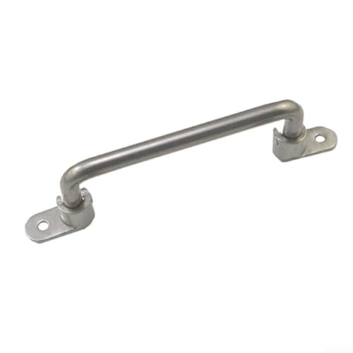 Lioaeust Klappgriff aus Edelstahl, robuster 304 Edelstahl, Klappgriff, Ersatz für Industrieanlagen (Lochabstand 158 mm) von Lioaeust