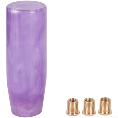 Schaltknauf-Adapter für Schaltknauf aus Kunstharz mit 12 cm Verlängerung für reibungsloses Schalten und breite Fahrzeuganpassung (lila) von Lioaeust