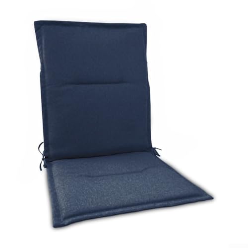 Schutzmatte für Gartenstühle zum Zusammenklappen und für Gartenstühle mit UV-Beständigkeit und komfortablem Design für den Außenbereich (blau) von Lioaeust