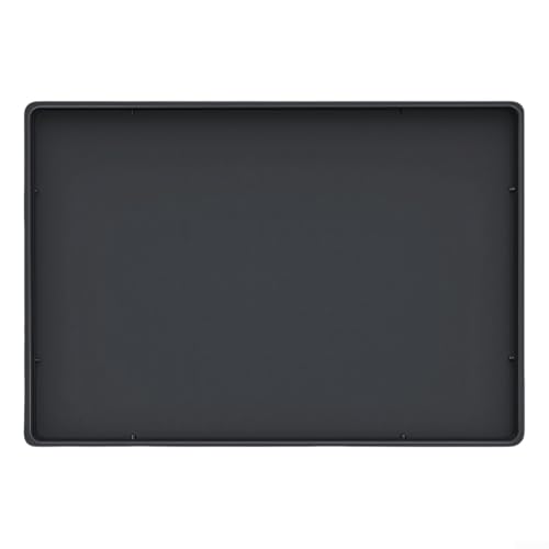 Silikon-Arbeitsplattenmatte für Espressomaschinen, hitzebeständiges und rutschfestes Design (schwarz) von Lioaeust