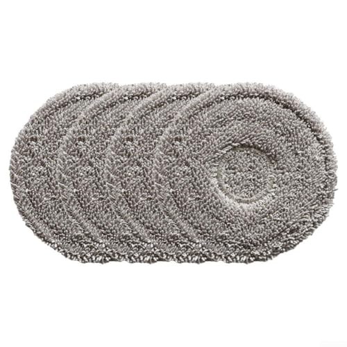 Staubsauger-Wischtuch-Set für Cecotec für Conga 15090 16090 AI SpinArm Home&Wash 4 oder 10 Stück Mikrofaser-Wischmopp-Pads für zuverlässige Bodenreinigungsleistung (4 Stück) von Lioaeust