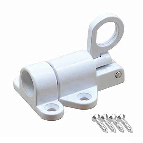 Türriegel aus Aluminiumlegierung, Federriegel, Dachboden, Dachboden, Decken, Luke, Verriegelungswerkzeug, selbstschließender Verriegelungsmechanismus für Tür, Tor, 3 Stück Türriegel aus Aluminiumlegierung, Federriegel, Dachboden, Dachboden, Decken, Luke, Verriegelungswerkzeug, selbstschließender Verriegelungsmechanismus für Tür, Tor, 3 Stück von Lioaeust