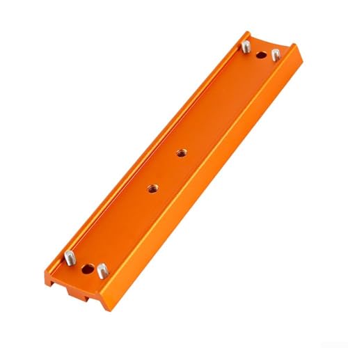 Verbinden Sie Ihre Teleskope effektiv mit dieser Schwalbenschwanzplatte, leichtes Aluminium-Design (orange) von Lioaeust