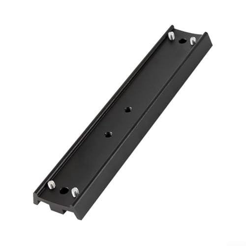 Verbinden Sie Ihre Teleskope effektiv mit dieser Schwalbenschwanzplatte, leichtes Aluminium-Design (schwarz) von Lioaeust