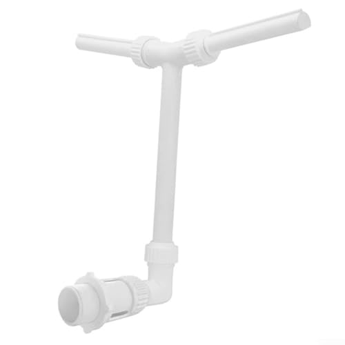 Verstellbarer Wasserfall-Springbrunnen für Schwimmbad, 2 Brunnenköpfe, Wassersprinkler (Doppelkopf) von Lioaeust