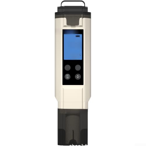 Wasserqualitätstester, 3 in 1 tragbarer pH-Tester 0,00 bis 14,00, LCD-Display, ORP-Temperaturmessgerät für Aquakultur, Teich, Pool von Lioaeust