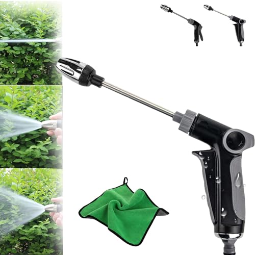 TurboWasher für Gartenschlauch Original, Turbo Washer Für Gartenschlauch, Hochdruckpistole Düse/Spritze/Aufsatz für Gartenbewässerung, Autoreinigung, Haustierduschen, Bodenreinigung(H9 A) von Liocwocne