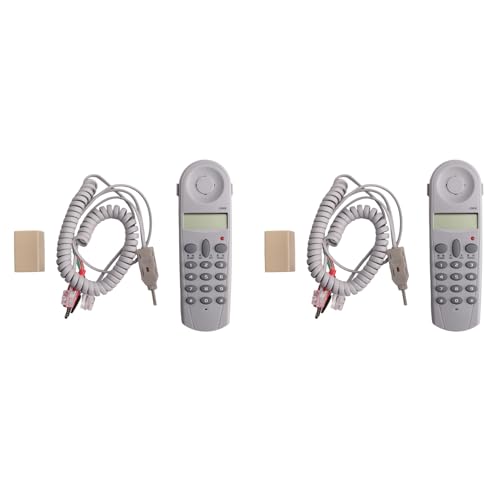 Lioggyet 2 x Telefon-Testgerät, Leitungsinstallationswerkzeug, Netzwerkkabelsatzgerät C019, Fehlerprüfung, Telefonleitung, Grau Y Lioggyet 2 x Telefon-Testgerät, Leitungsinstallationswerkzeug, Netzwerkkabelsatzgerät C019, Fehlerprüfung, Telefonleitung, Grau Y von Lioggyet