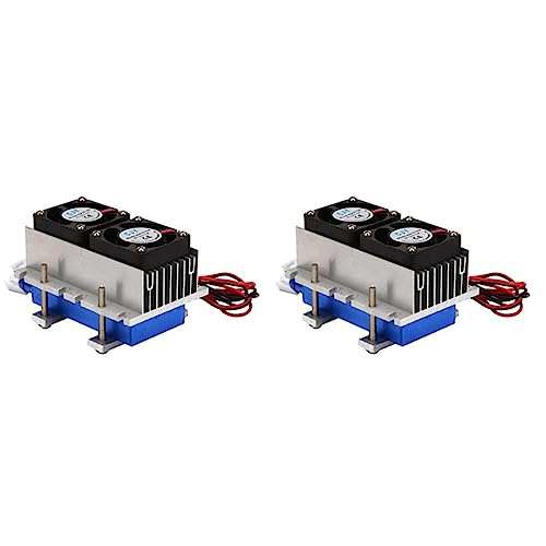 Lioggyet 2X 144W Elektrischer Peltier Kältekühler 12V Halb Leiter Klimaanlage Kühl System DIY Kit Abkühlung von Lioggyet