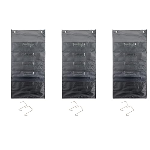 Lioggyet 3X Robuste Aufbewahrungs Tasche mit 5 FäChern und Namensschildern - 6 TüRaufhäNger im Lieferumfang Enthalten, Wandordner zum AufhäNgen Lioggyet 3X Robuste Aufbewahrungs Tasche mit 5 FäChern und Namensschildern - 6 TüRaufhäNger im Lieferumfang Enthalten, Wandordner zum AufhäNgen von Lioggyet
