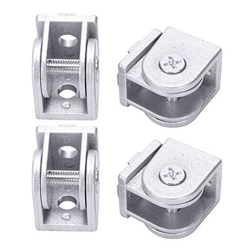 Lioggyet 4 StüCk/Los Legierung Flexible Drehzapfen Gelenk Stecker für Eu Standard Aluminium Extrusion Profil 2020 von Lioggyet