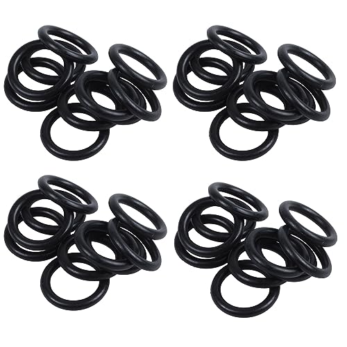Lioggyet 40 Stueck Schwarz Gummi Oil Seal O-Ringe Dichtungen Unterlegscheiben 16X11X2.5mm von Lioggyet