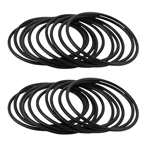 Lioggyet O-Ring aus schwarzem Gummi, 20 Stück, 38 mm x 35 mm x 1,5 mm von Lioggyet