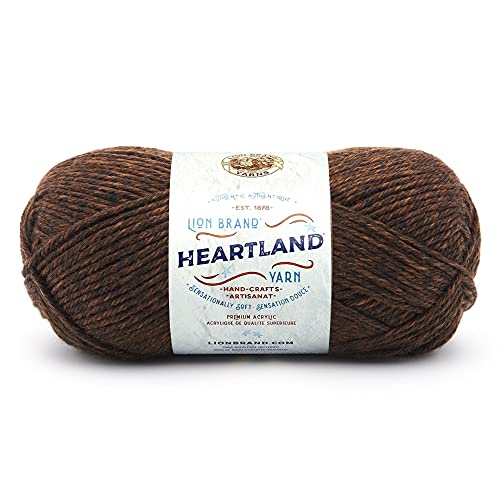 Bulk für: Löwe Marke 136 Zentrum Garn (3er Pack) #136-126 Sequoia von Lion Brand Yarn