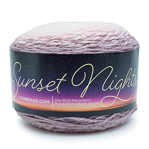 Lion Brand Yarn Company Sunset Nights Zwirn, acryl, Atacama Desert, Einheitsgröße, 250 von Lion Brand Yarn Company