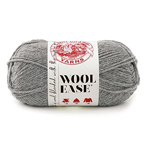 Lion Brand Yarn Garn Wool-Ease grey heather von Lion Brand Yarn Company