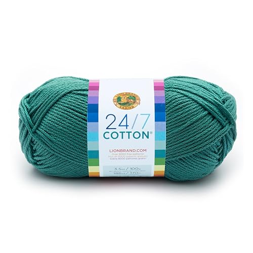 Lion Marke Garn Company Baumwolle Garn, 100% Baumwolle, Jade von Lion Brand Yarn Company