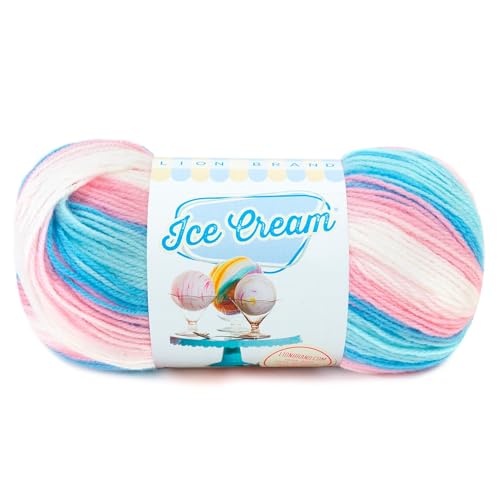 (1 Knäuel) Lion Brand Garn Eiscreme Baby Garn, Kuchenteig von Lion Brand Yarn