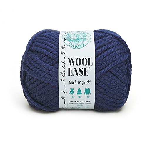 Lion Brand Yarn 640-110 Wollgarn, Navy, Each, 582 von Lion Brand Yarn