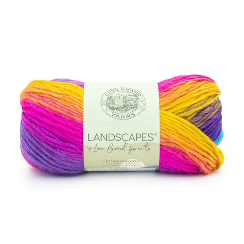 Lion Marke Garn 100 g 100 Prozent Acryl Landschaften Garn Ball, Broadwalk von Lion Brand Yarn