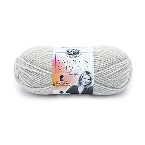 Lion Marke Garn 860–150 Vanna 's Choice Garn, Pale Grey von Lion Brand Yarn