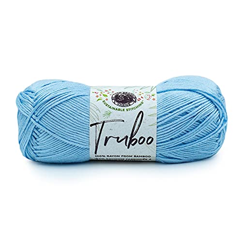 Lion Brand Truboo Yarn-Light Blue -837-105 von Lion Brand Yarn