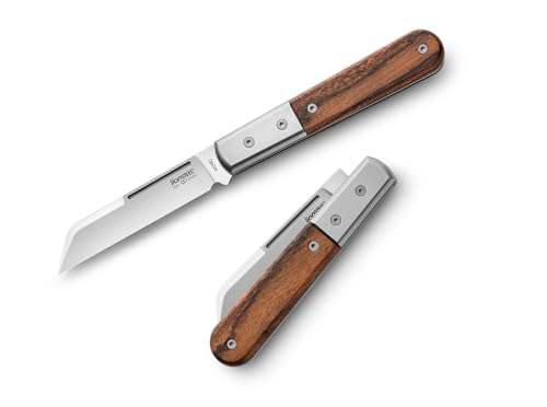 LionSteel Taschenmesser Dom Barlow Santos mit Klinge aus Edelstahl und Griff Holz und Metall in der Farbe Braun, Klingenlänge 7,2 cm, 01LS247 LionSteel Taschenmesser Dom Barlow Santos mit Klinge aus Edelstahl und Griff Holz und Metall in der Farbe Braun, Klingenlänge 7,2 cm, 01LS247 von LionSteel