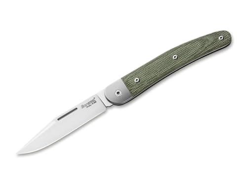 LionSteel Taschenmesser JACK ONE mit Klinge aus M390 Stahl und Griff Micarta in der Farbe Grün, Klingenlänge 7,7 cm, 01LS183 LionSteel Taschenmesser JACK ONE mit Klinge aus M390 Stahl und Griff Micarta in der Farbe Grün, Klingenlänge 7,7 cm, 01LS183 von LionSteel