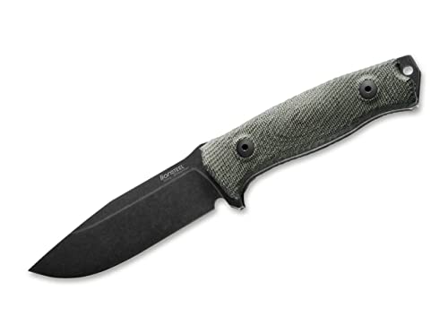 Lionsteel Festst.Messr SANTOS CANVAS mit Klinge aus Sleipner Stahl und Griff Micarta in der Farbe Grün, Klingenlänge 11,5 cm, 02LS050 Lionsteel Festst.Messr SANTOS CANVAS mit Klinge aus Sleipner Stahl und Griff Micarta in der Farbe Grün, Klingenlänge 11,5 cm, 02LS050 von LionSteel