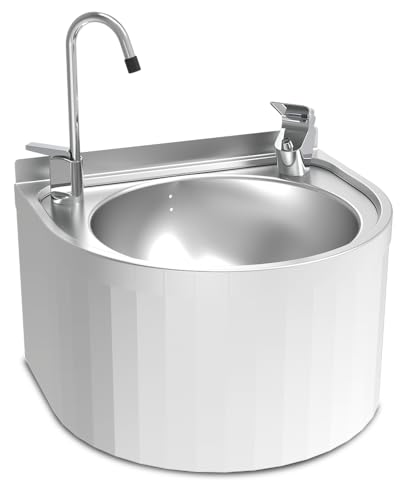 Lioninox Brunnen aus Edelstahl, rund, 350 x 300 x 200 mm Lioninox Brunnen aus Edelstahl, rund, 350 x 300 x 200 mm von Lioninox