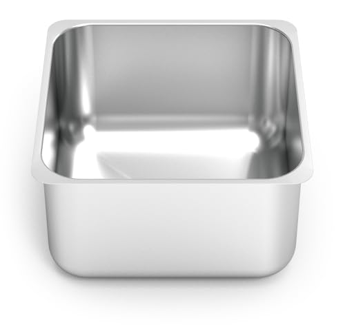 Lioninox Geschweißte Spüle mit Tisch, Maße des Beckens 450 x 450 x 300 mm Lioninox Geschweißte Spüle mit Tisch, Maße des Beckens 450 x 450 x 300 mm von Lioninox