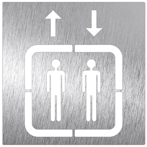 Lioninox Piktrogramm aus Edelstahl – Aufzug Lioninox Piktrogramm aus Edelstahl – Aufzug von Lioninox