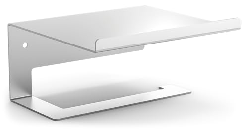 Lioninox Toilettenpapierhalter mit Regal, 136 x 125 x 74 mm von Lioninox