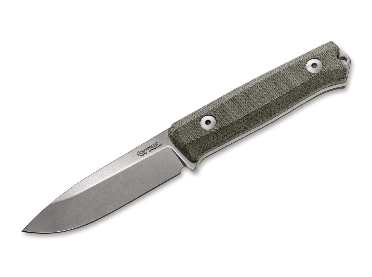 B40 Canvas-Micarta Bushcraft/ EDC-Messer hochwertige K?cherscheide von Lionsteel