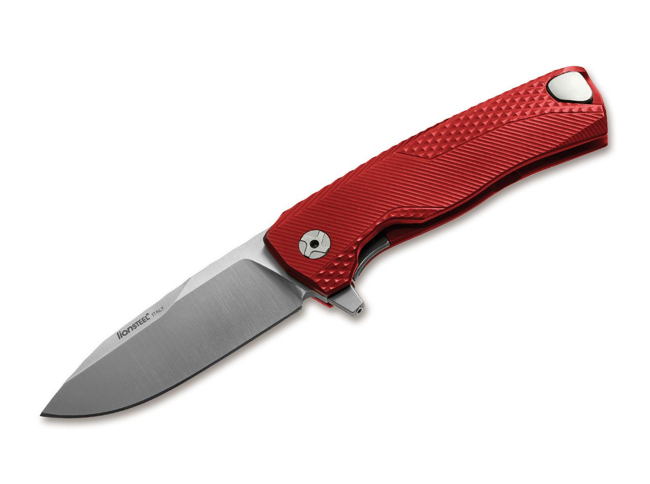 Taschenmesser ROK Aluminium Red Satin Taschenmesser ROK Aluminium Red Satin von Lionsteel