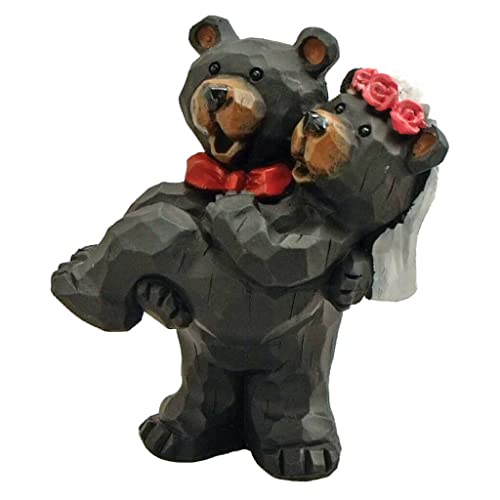 Wedding Bears Dekofigur Braut und Bräutigam, 11,4 cm von Lipco