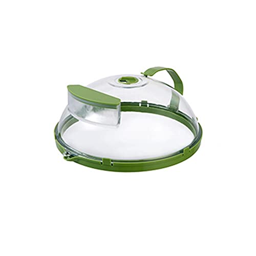 Lipeed Spezial-Abdeckung zum Erhitzen in Mikrowelle, Mikrowellen-Abdeckhaube, Mikrowellen-Spritzschutz, Mikrowellen-Abdeckung, ölbeständiger Lebensmittelschutz mit Griff von Lipeed