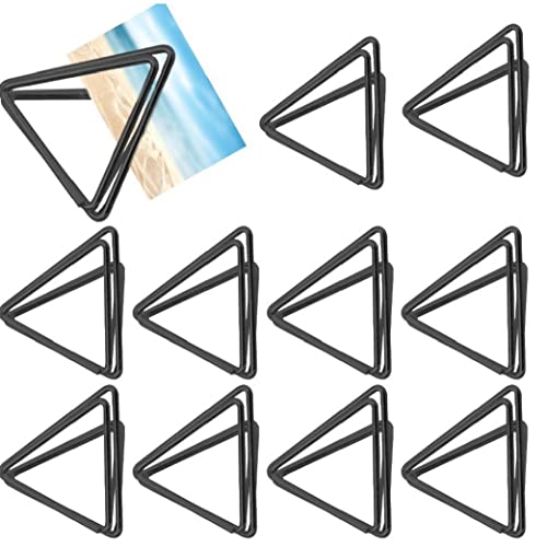 10 Pack -dreieck -Form -Tabelle Kartenhalter Hochzeitstischnummer Halter Fotohalter Bilder Stand Clips Für Place Cards Hochzeit Jubiläum Party Büro von Lipfer