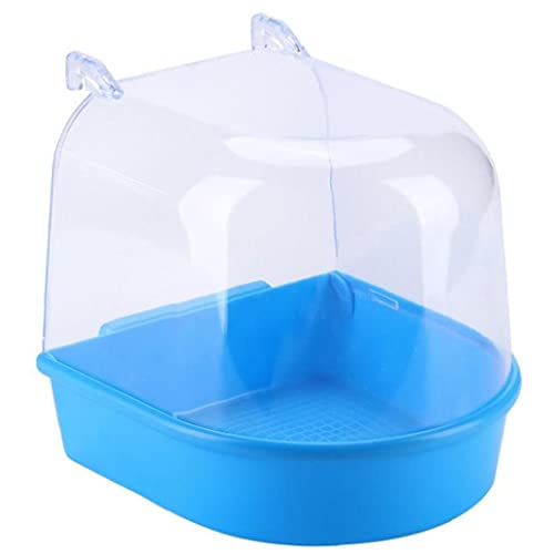 Lipfer 1 Pc Plastik Vogel Wasser Badbox Papageien Shachet Hängende Vogelbad Käfig Badewanne Vogel Bad Vogel Wasser Badewanne Haustier Vogelschale von Lipfer