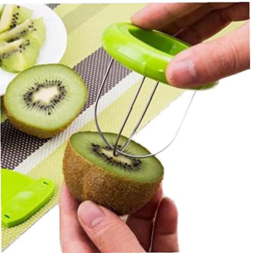 Lipfer Kiwi Cutter Peeler Kitchen Gadgets Werkzeuge Slicer Kiwi Obst Slicer Zum Schälen Und Quartieren, Scheiben Obst Für Obstsalat & Snacking von Lipfer