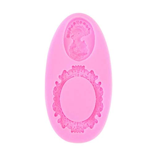 Ovaler Cameo- Und Oval -rahmen Fondant Schimmel Miniaturrahmen Silikonspiegel Zucker Fondantkuchen Dekorieren Werkzeuge Back Silikon von Lipfer