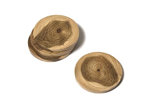 Lipper International Teak Slab Coasters, S/4 Lipper International Teak Slab Coasters, S/4 von Lipper International