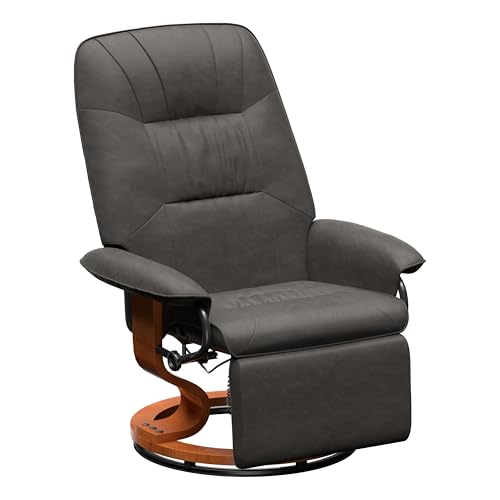 Lippert Components Thomas Payne Signature RV Drehbarer Euro-Liegestuhl mit einfachen manuellen Neigungs-/Schwenkfunktionen, hochdichter Schaumstoff – McCoy 2024044218 von Lippert Components
