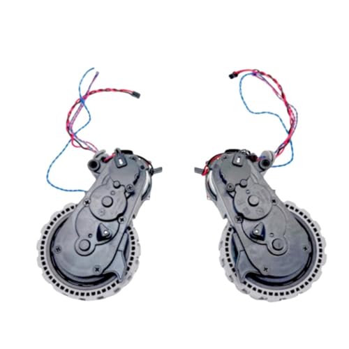 Linke und rechte Räder, kompatibel mit ECOVACS DEEBOT OZMO X1 Omni / T10 Turbo / T20 Roboter-Staubsauger-Zubehör-Ersatzteilen (Color : Left and Right) von Lipski
