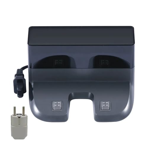 Lipski Kompatibel for ECOVACS Lade Dock CH1630/Kompatibel for Deebot OZMO 950 920 N8 Pro Robotic Staubsauger Ersatzteile (Color : Dock and EU Adapter) von Lipski