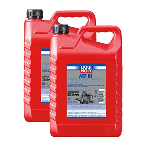 2x LIQUI MOLY 1056 ATF III Automatikgetriebeöl ATF 3 5L von Liqui Moly